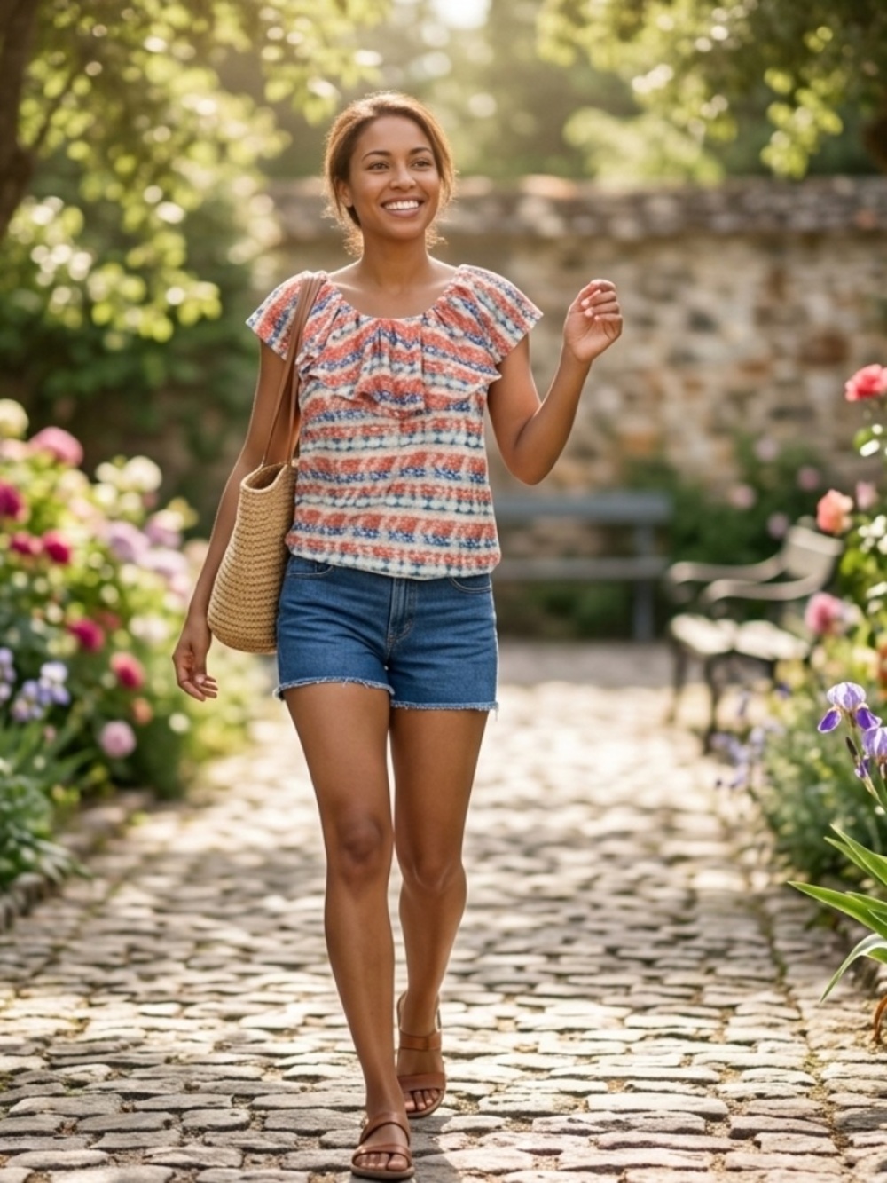 Colourful Multi-Way Top by Self Esteem